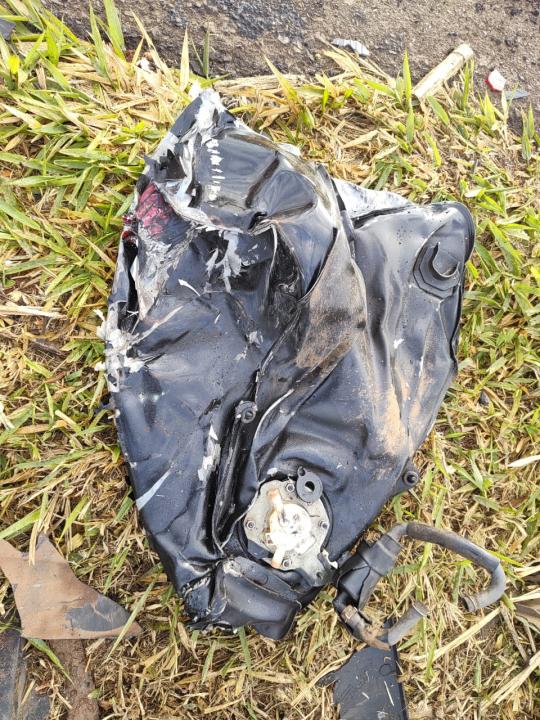 Foto 8 de 8 — Acidente envolvendo caminhões, moto e três veículos deixa feridos na Washington Luís (SP310) em Araraquara